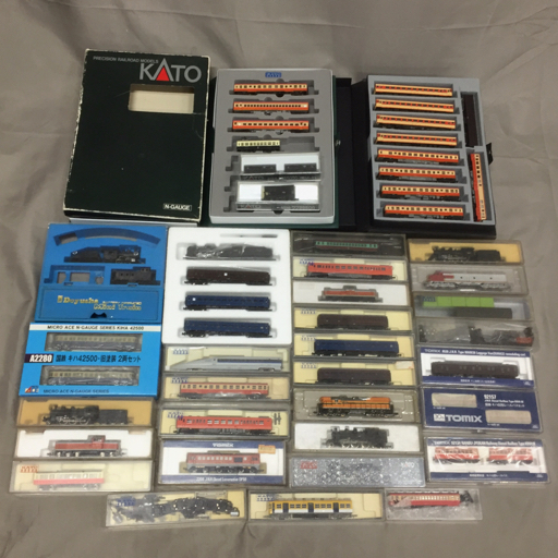 トミックス Nゲージ 国鉄客車 マニ36形 スハ32改造車 他 カトー 南部縦貫鉄道 キハ10形 等 鉄道模型まとめセット